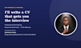write a professional ats friendly CV or resume