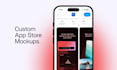 design premium app store screenshots and mockups