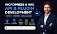 fix or develop wordpress website, wix api nodejs api plugin development wix velo