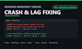 fix crashes and lag on your modded minecraft server