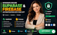 integrate supabase backend authentication into app, firebase auth integration