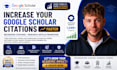 increase your google scholar citation, backdated citations, research article