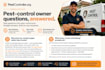 write SEO optimized pest control website content