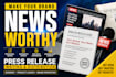 distribute a press release for your business or brand popularity and write PR