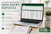 do data entry, excel and administrative tasks