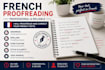 proofead and correct your french text