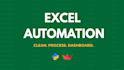 automate excel tasks, clean csv data and build dashboards