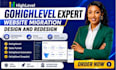 set up gohighlevel automation sales funnel go high level website ghl snapshot