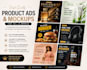 create professional product ads and mockups
