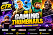 create high CTR 3d fortnite thumbnails for youtube uefn maps roblox cod and gta