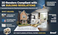 create 3d renders compliant with UK building regulations