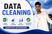 do data cleaning and data analysis
