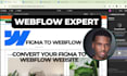 convert your figma design to a high converting webflow saas website webflow cms