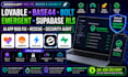 lovable base44 bolt emergent sh supabase rls app bug fix rescue security audit
