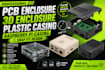 do pcb enclosure, 3d enclosure,  plastic casing, raspberry pi casing snap fit
