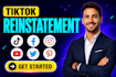 optimize your tiktok presence with reinstatement services