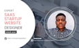 build a conversion focused saas startup website for your startup brand