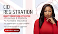prepare your UK cio charity registration application