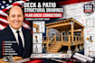 correct and prepare deck and patio cover structural drawings for plan check