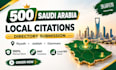 do saudi arabia local citations for local seo