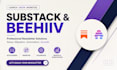 setup beehiiv landing page substack newsletter beehive website substack setup