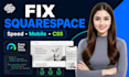 fix squarespace lcp, cls, inp, fluid engine mobile overlap and custom CSS errors