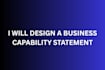 design 1 page capability statement