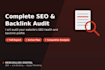 audit your website SEO and backlinks with a full report