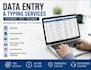 do accurate data entry and typing work