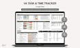 create a google sheets VA task and time tracker