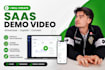 create a professional software demo video for product conversations