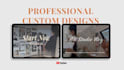design aesthetic and engaging youtube thumbnails