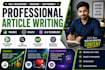 write SEO friendly articles and blog posts