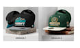 design custom streetwear snapback hat and cap  with mockup