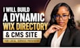 build a searchable wix directory and cms website for service providers