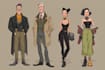 draw custom character art and character illustration