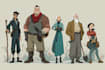 character design in comic style