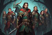 design custom dnd party portrait and group art