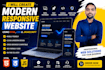 web design and build a premium responsive wordpress website