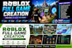 create a complete roblox game with custom maps UI scripting and systems