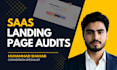 audit your saas landing page for conversion leaks