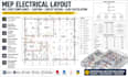 do mep electrical layout nec code compliance lighting circuit load calculation