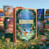 design a professional cartoon book cover