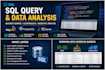 write sql queries and analyze your data