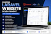 build a custom laravel website