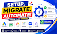 setup google ads migrate mailerlite monday gohighlevel voice ai agent closebot