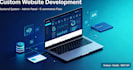 develop custom website, backend system