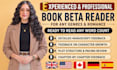 christian beta reader, cozy mystery, lgbtq, thriller, queer, sci fi beta reader