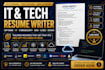 write an ats IT tech resume CV for software and cybersecurity jobs