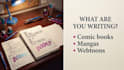 write a professional comic book script, manga, or webtoon